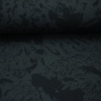 Preview: French Terry Kombi Anthrazit Animal Wild by Thorsten Berger von Swafing